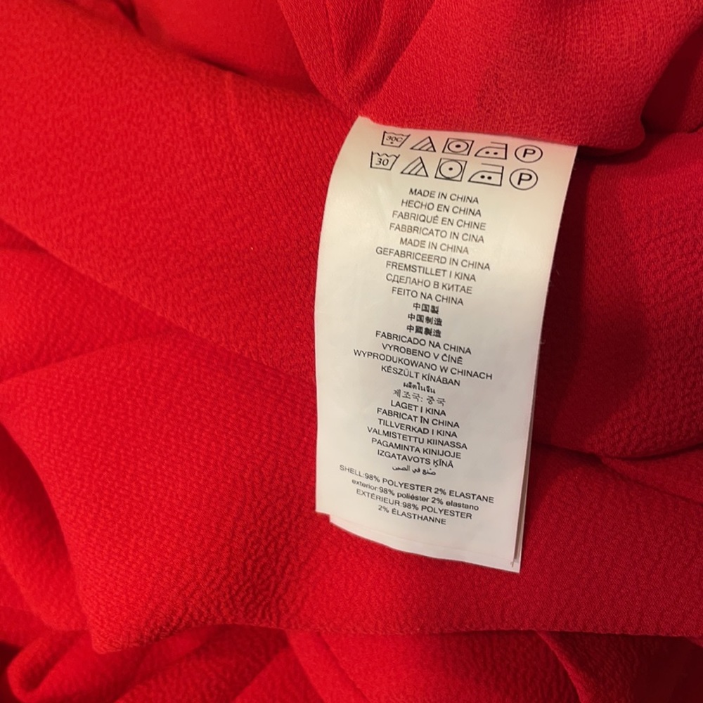 Michael Kors women’s red jumpsuit - Picture 6 of 7